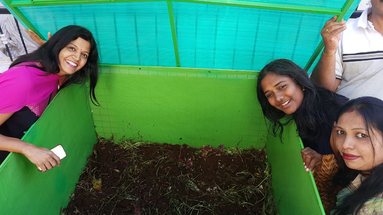 Review of our Community Composter Aaditi by Savita Hiremath