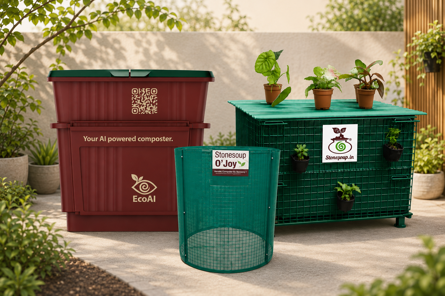 StoneSoup bulk waste composting solutions for apartments, communities and institutions