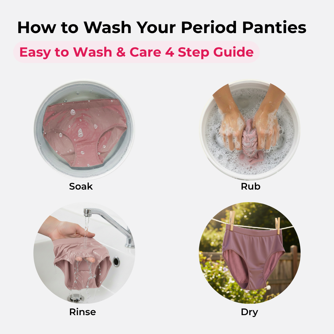 Stonesoup Period Panty – Leakproof Comfort for Up to 8 Hours | Soft | Stain Free | Rash Free