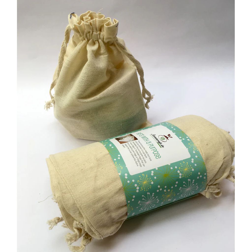Cotton Drawstring Potli Bags - Stonesoup Shop