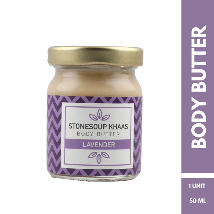 Stonesoup Khaas Body Butter - Lavender (50ml) - Stonesoup Shop