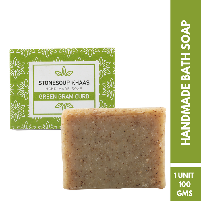 Stonesoup Khaas Soap: Green Gram Curd 100g