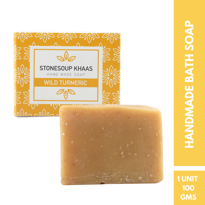 Stonesoup Khaas Soap: Wild Turmeric 100g - Stonesoup Shop