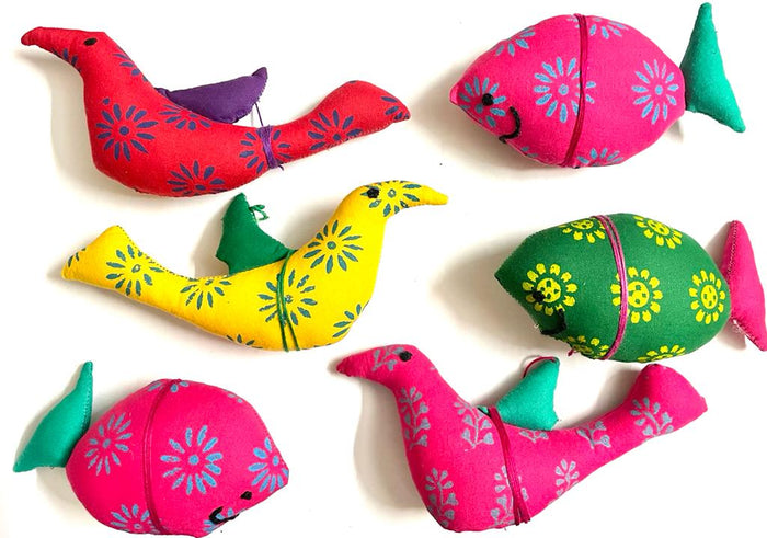 Eco_friendly Stuffed cotton plush toys small - Bird, Camel, Fish, Duck
