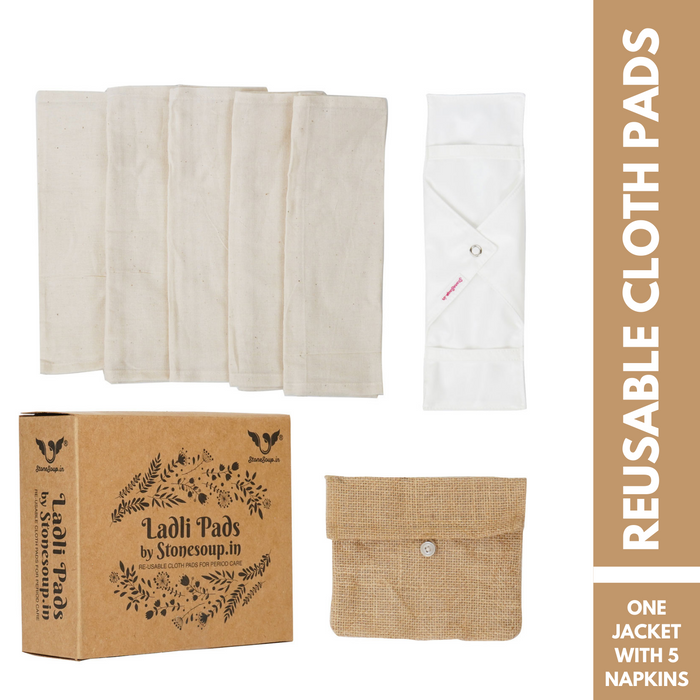 Stonesoup Petals - Ladli Cloth Pad Kit