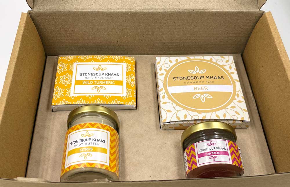 Stonesoup Khaas|Natural Personal Care Gift Hamper for him
