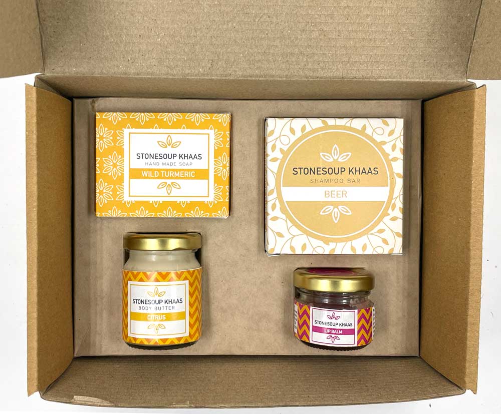 Stonesoup Khaas|Natural Personal Care Gift Hamper for him