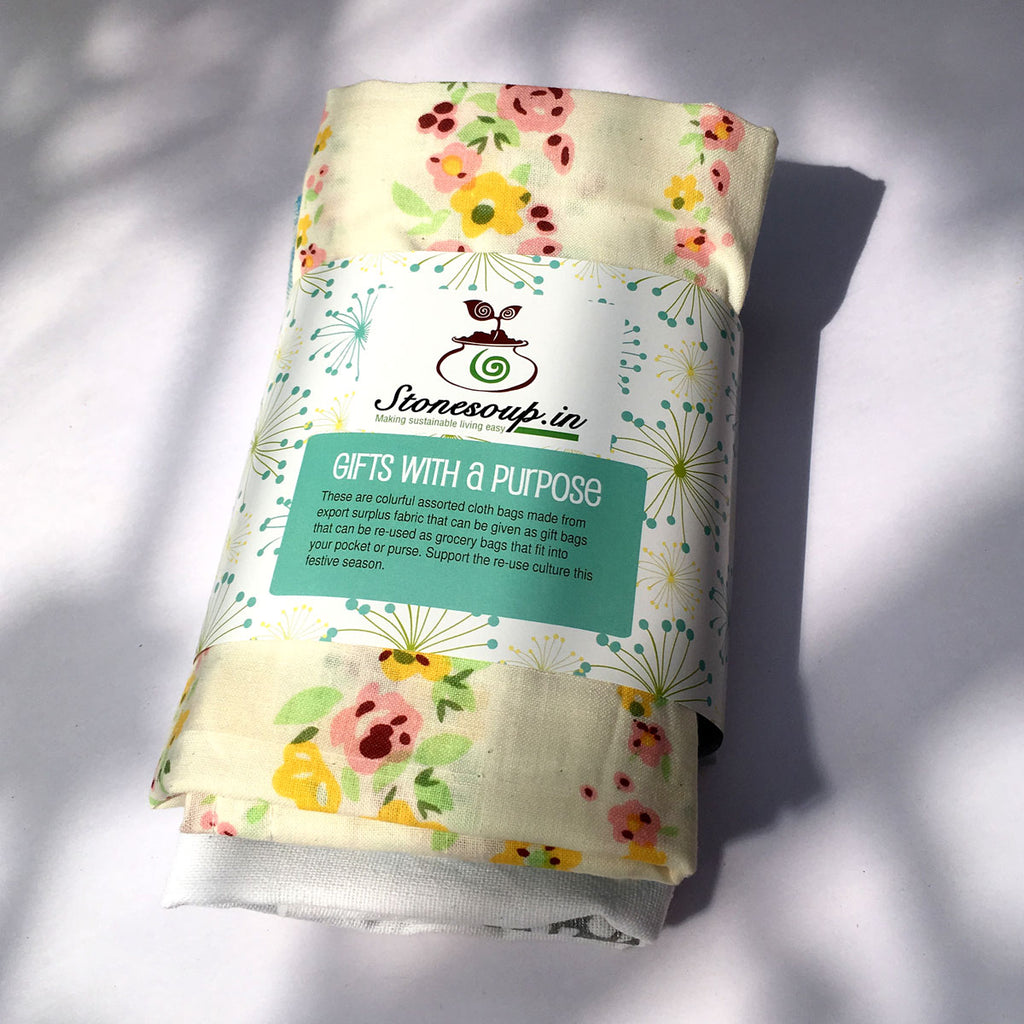 Cloth bags/shopping bags/ Gift Bags-Large size - Stonesoup Shop
