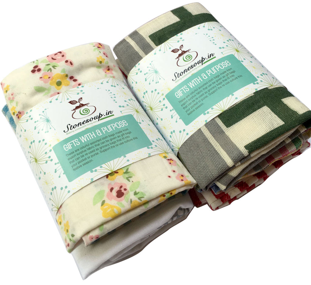 Cloth bags/shopping bags/ Gift Bags-Large size - Stonesoup Shop