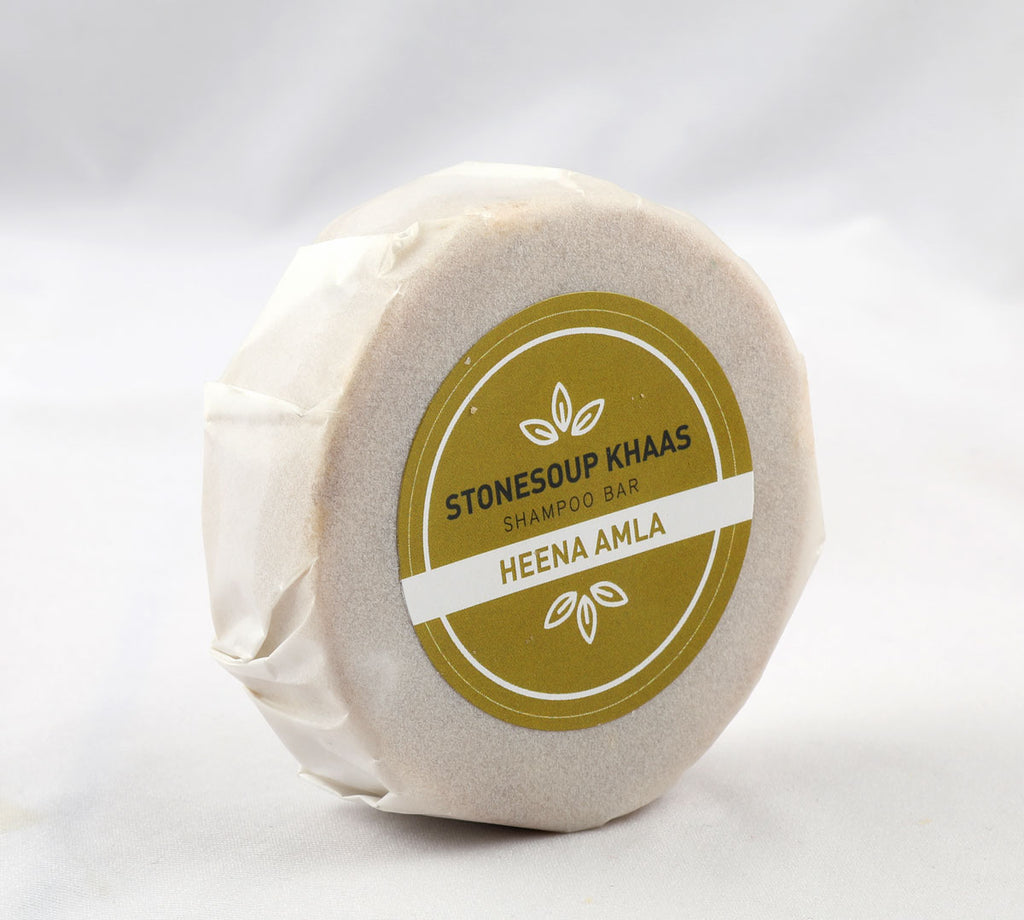 Stonesoup Khaas Shampoo Bar: Heena Amla - Stonesoup Shop