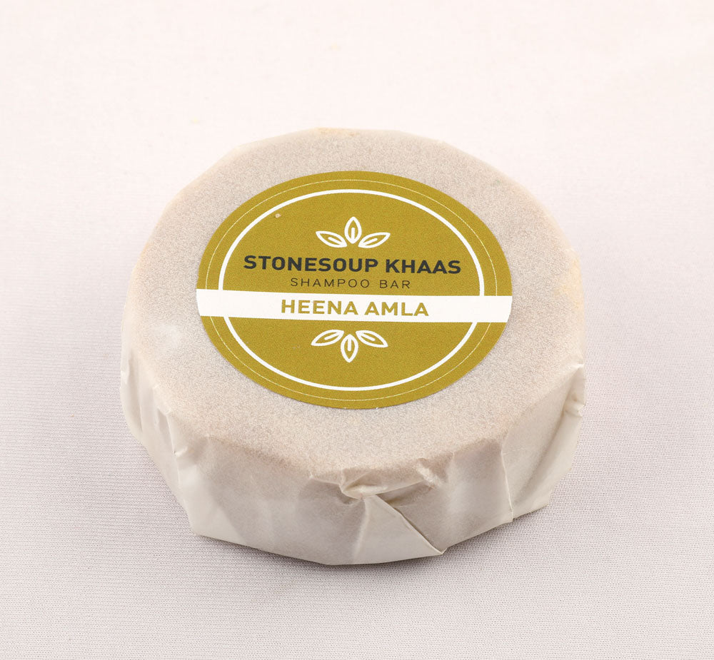 Stonesoup Khaas Shampoo Bar: Heena Amla - Stonesoup Shop