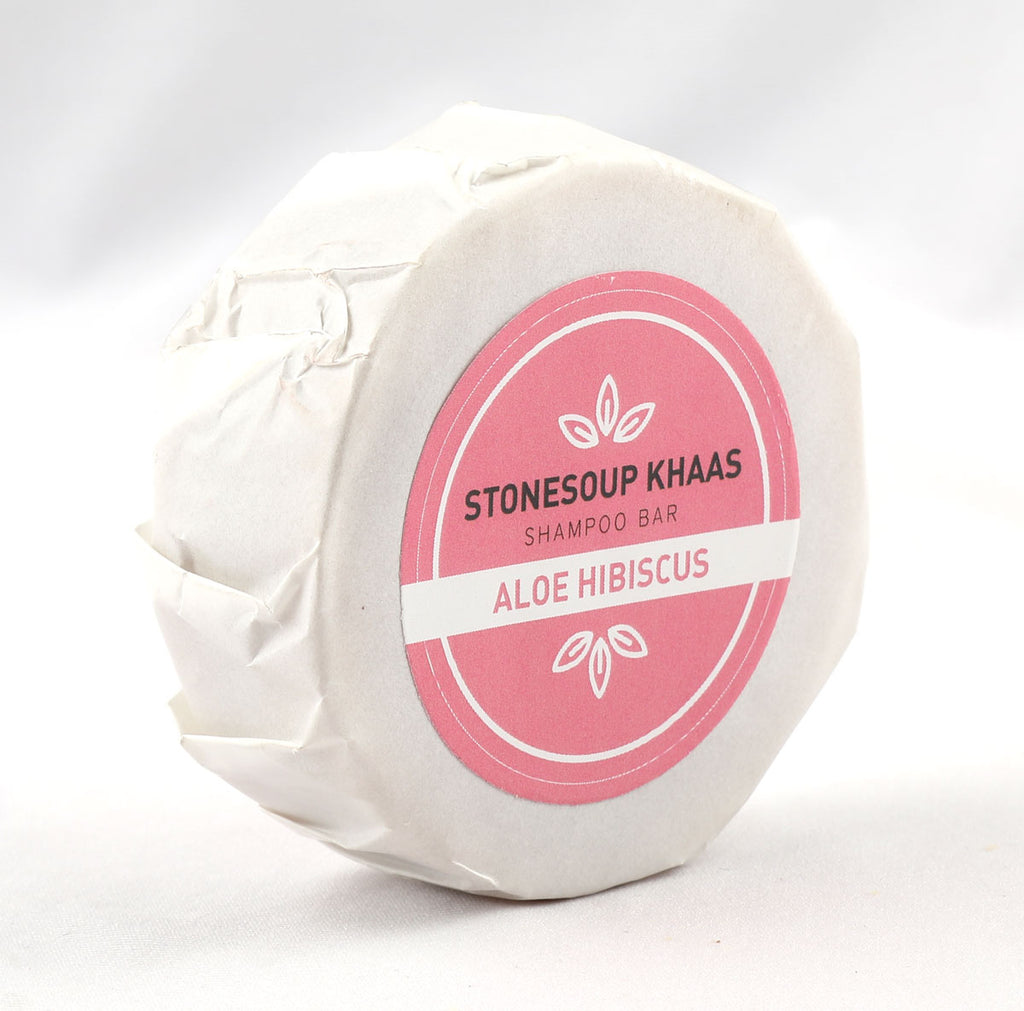 Stonesoup Khaas Shampoo Bar: Aloe Hibiscus 100g - Stonesoup Shop