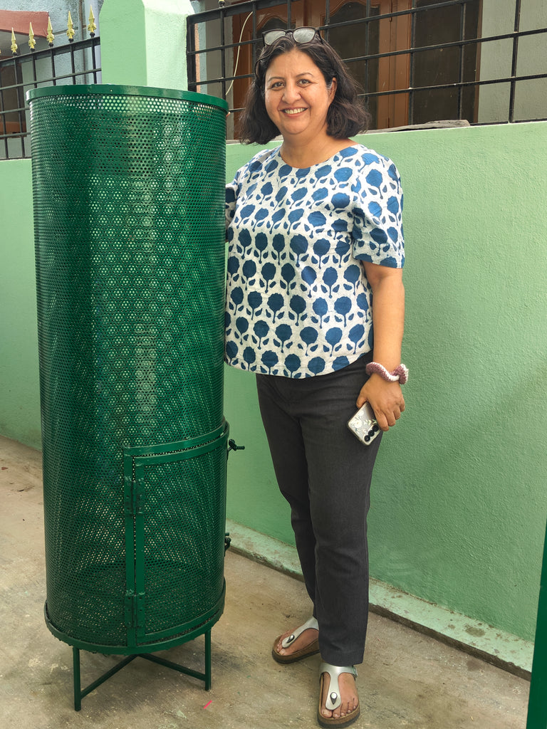 ISHTA: LEAF COMPOSTER / OUTDOOR COMPOSTER :