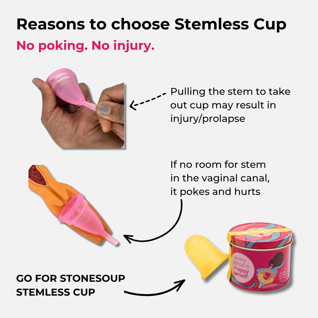 Yellow Menstrual Cup (Firm) – Reusable Silicone Cup for Heavy Flow