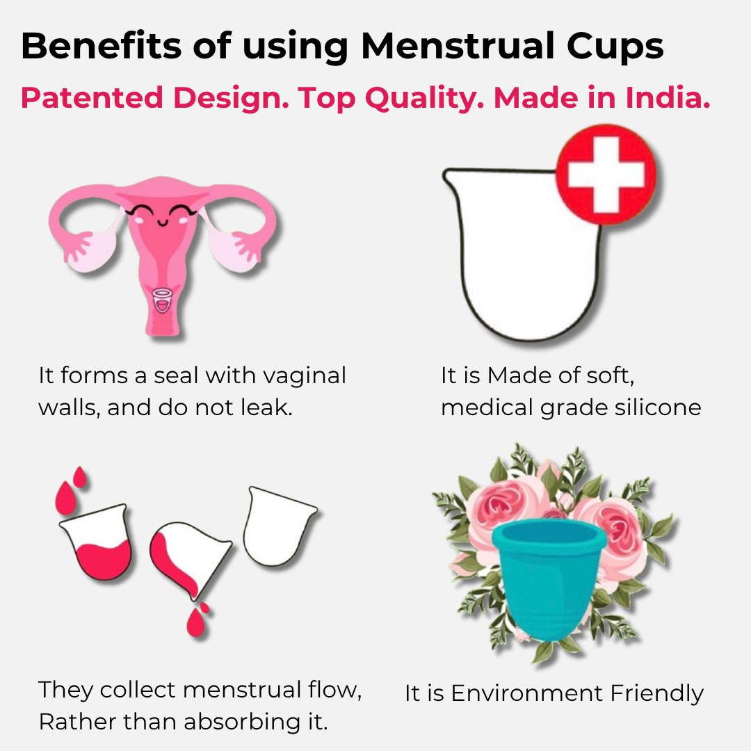 Green Menstrual Cup (Soft) – Reusable Silicone Cup for Medium Flow