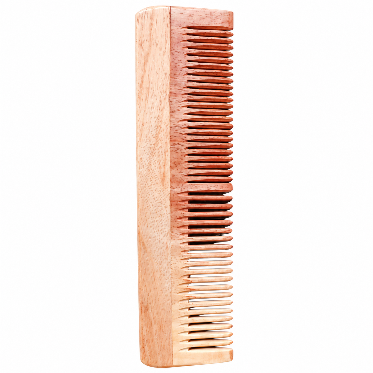 Neem Comb – Fine-Tooth Wooden Comb