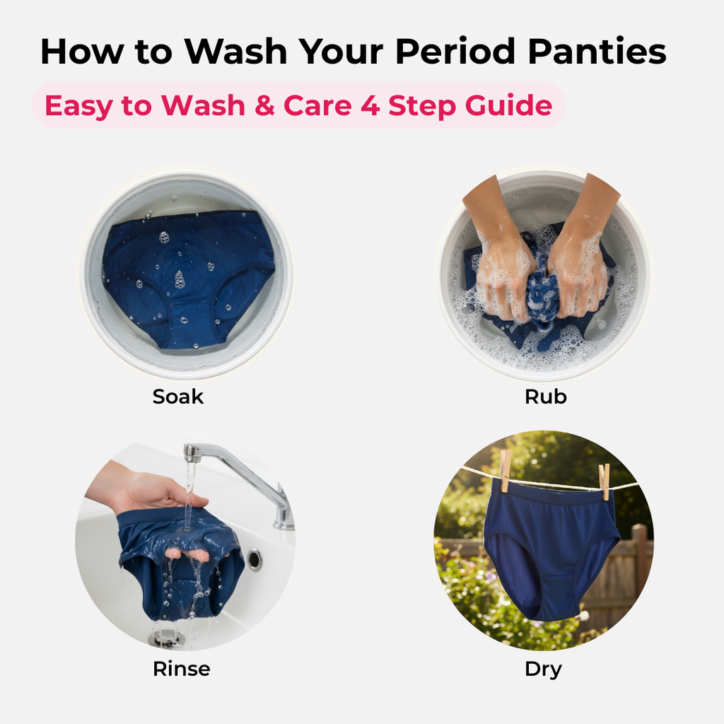 Stonesoup Period Panty – Leakproof Comfort for Up to 8 Hours | Soft | Stain Free | Rash Free