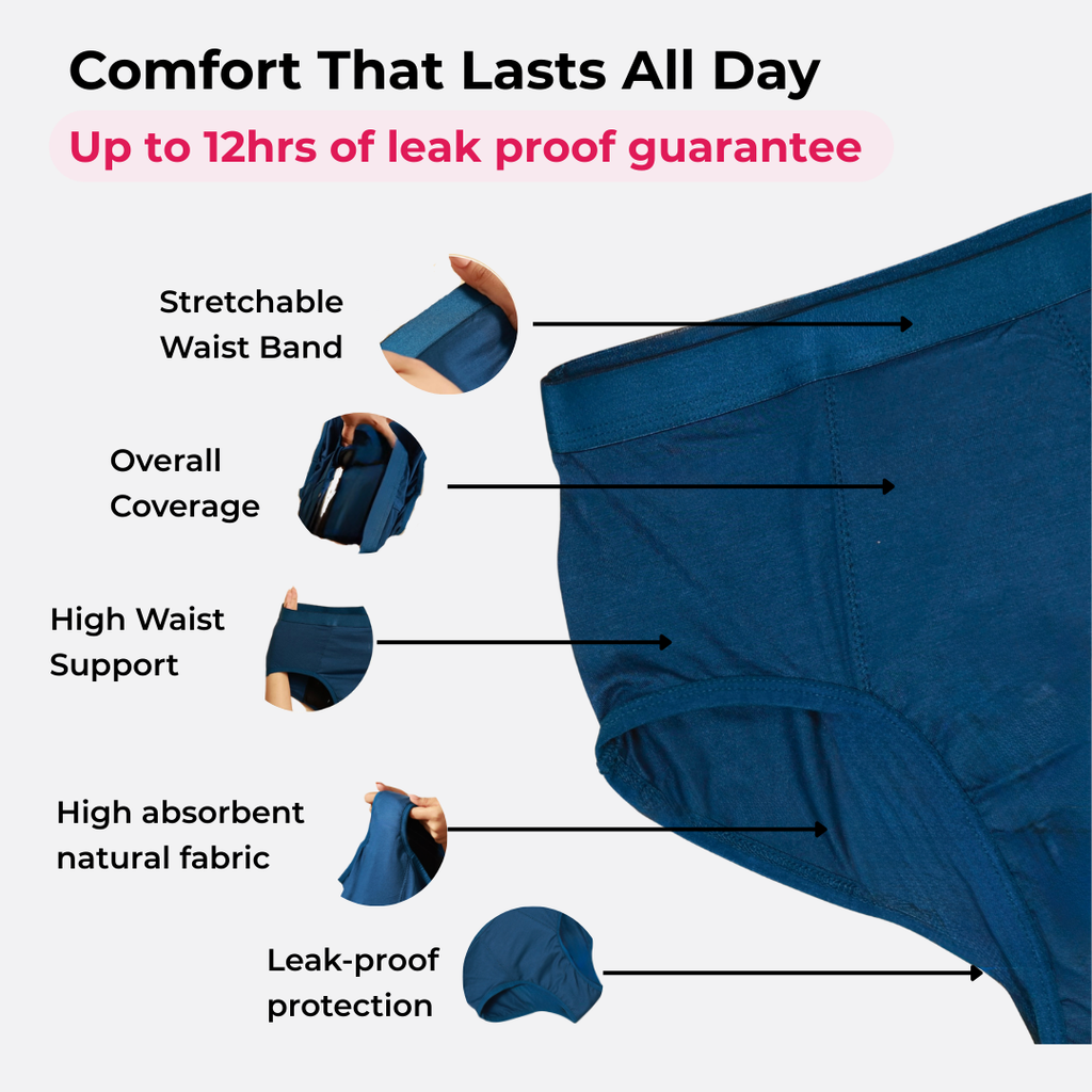 Stonesoup Period Panty – Leakproof Comfort for Up to 8 Hours | Soft | Stain Free | Rash Free