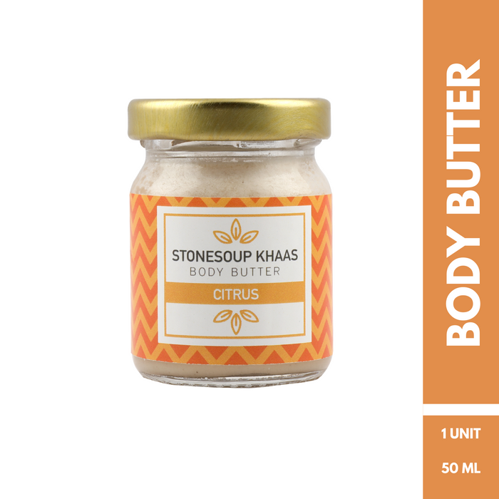 Stonesoup Khaas Body Butter - Citrus (50ml) - Stonesoup Shop