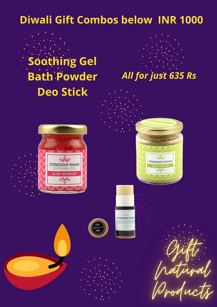 Gift Combo (KHG4)- Soothing Gel, Bath Powder, Deo Stick