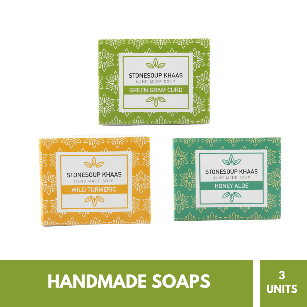 Stonesoup Khaas Soap Combo|Set of 3