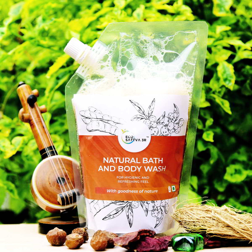 EcoSattva 3R - Natural Bath & Body Wash 50ml