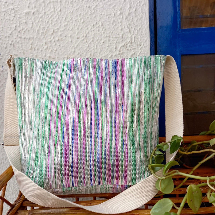 reCharkha's Upcycled Handwoven Jhola Tote
