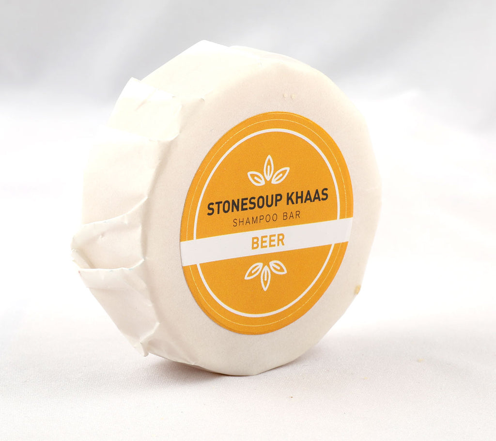 Stonesoup Khaas Shampoo Bar: Beer 100g - Stonesoup Shop