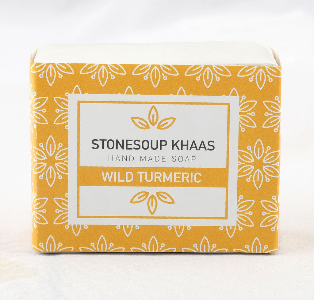 Stonesoup Khaas Soap: Wild Turmeric 100g - Stonesoup Shop