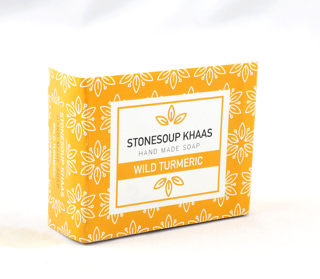 Stonesoup Khaas Soap: Wild Turmeric 100g - Stonesoup Shop